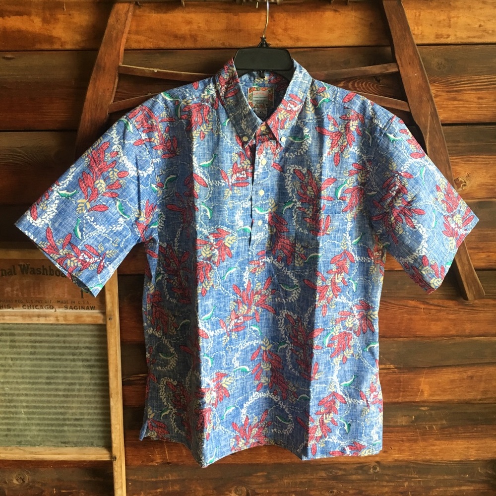 REYN SPOONER COMMEMORATIVE CLASSIC pull over XL